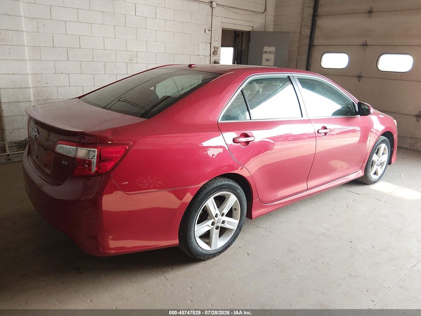 Vin: 4t1bf1fk4du668027, lot: 46246233, toyota camry se 20134
