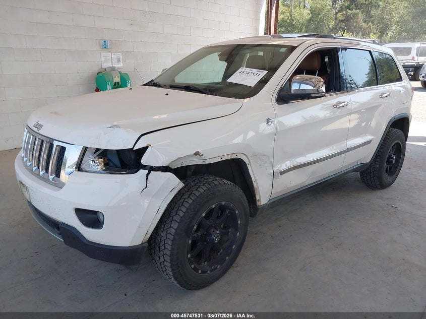 Vin: 1j4rr6gg7bc635859, lot: 46246235, jeep grand cherokee overland 20112