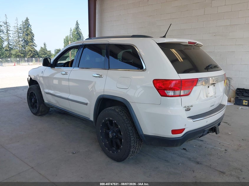 Vin: 1j4rr6gg7bc635859, lot: 46246235, jeep grand cherokee overland 20113