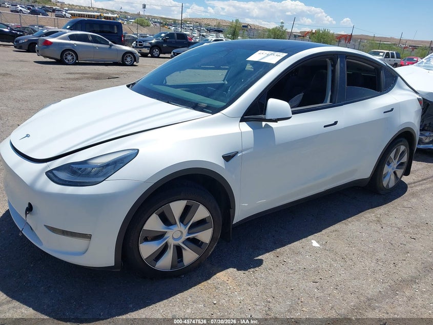 Vin: 7saygdee6pa130385, lot: 46246240, tesla model y awd/long range dual motor all-wheel drive 20232