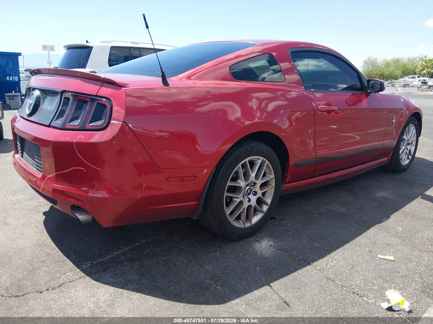 Vin: 1zvbp8am7d5238213, lot: 46246255, ford mustang v6 premium 20134