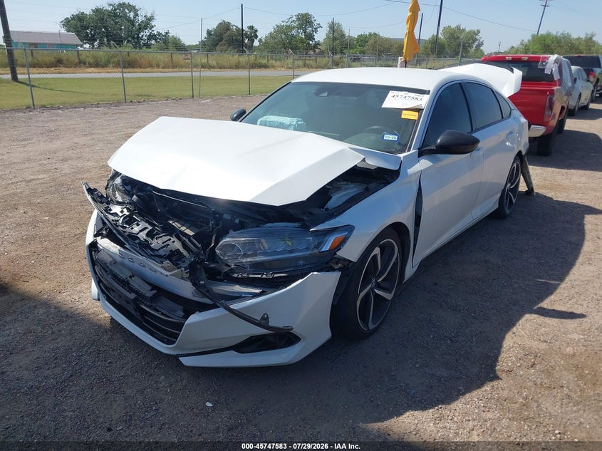 Vin: 1hgcv1f37na095066, lot: 46246287, honda accord sport 20222