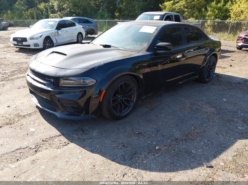 Vin: 2c3cdxgj7lh201455, lot: 46246298, dodge charger scat pack widebody rwd 20202