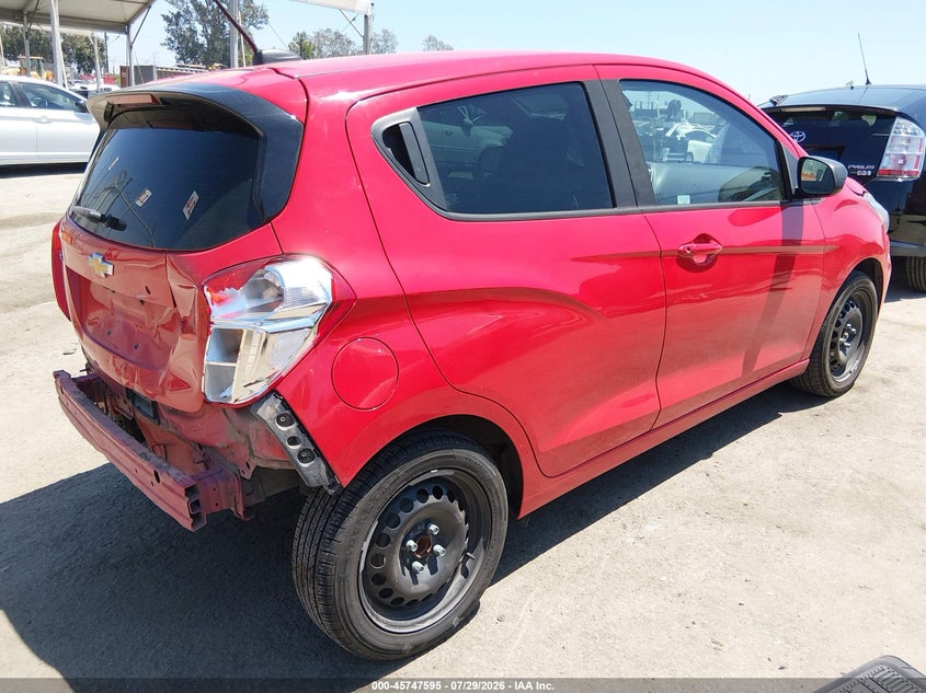 Vin: kl8cb6sa7mc700126, lot: 46246299, chevrolet spark fwd ls automatic 20214