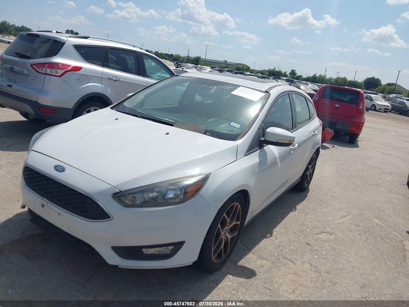 Vin: 1fadp3m24jl242483, lot: 46246306, ford focus sel 20182