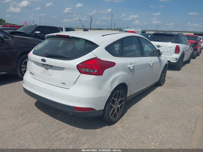 Vin: 1fadp3m24jl242483, lot: 46246306, ford focus sel 20184
