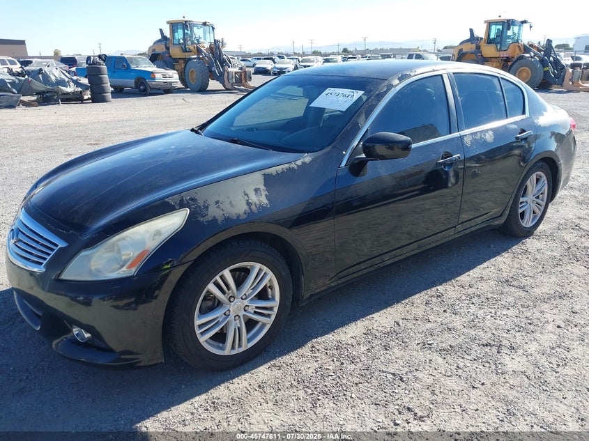 2013 INFINITI G37 auction photo 2