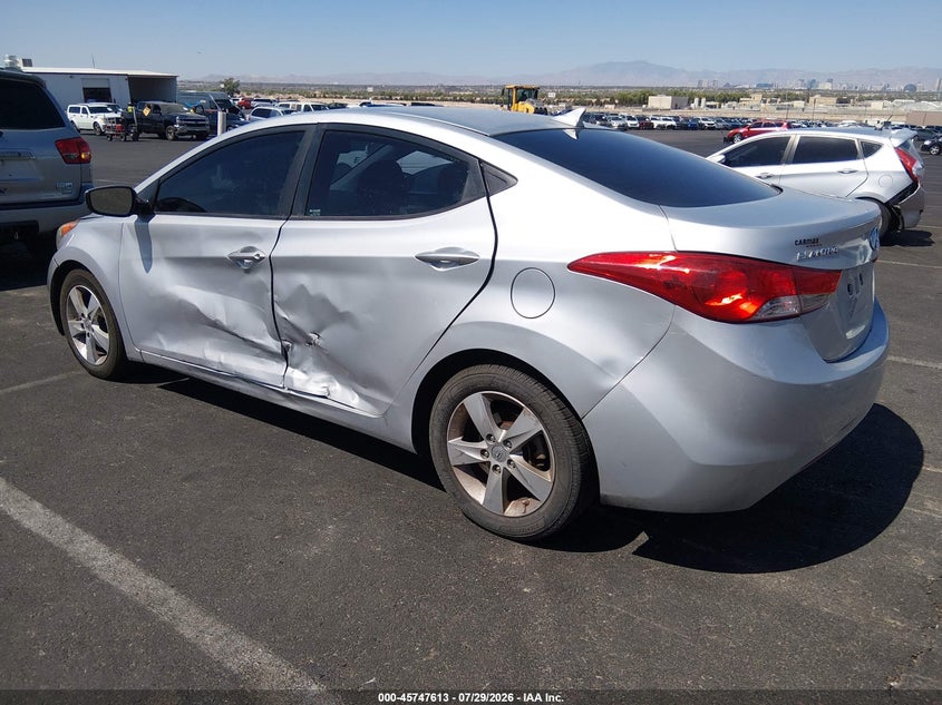Vin: 5npdh4ae0dh362463, lot: 46246317, hyundai elantra gls 20133