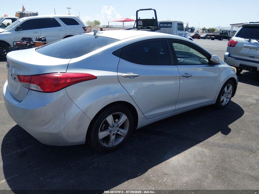 Vin: 5npdh4ae0dh362463, lot: 46246317, hyundai elantra gls 20134