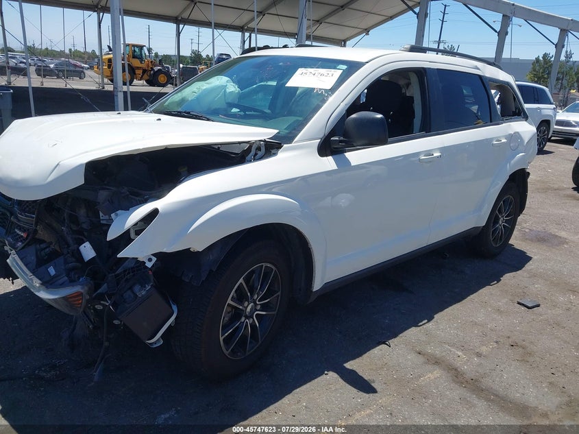 Vin: 3c4pdcab5jt519599, lot: 46246327, dodge journey se 20182