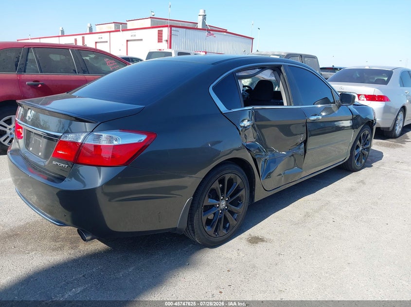 Vin: 1hgcr2f52da262492, lot: 46246329, honda accord sport 20134