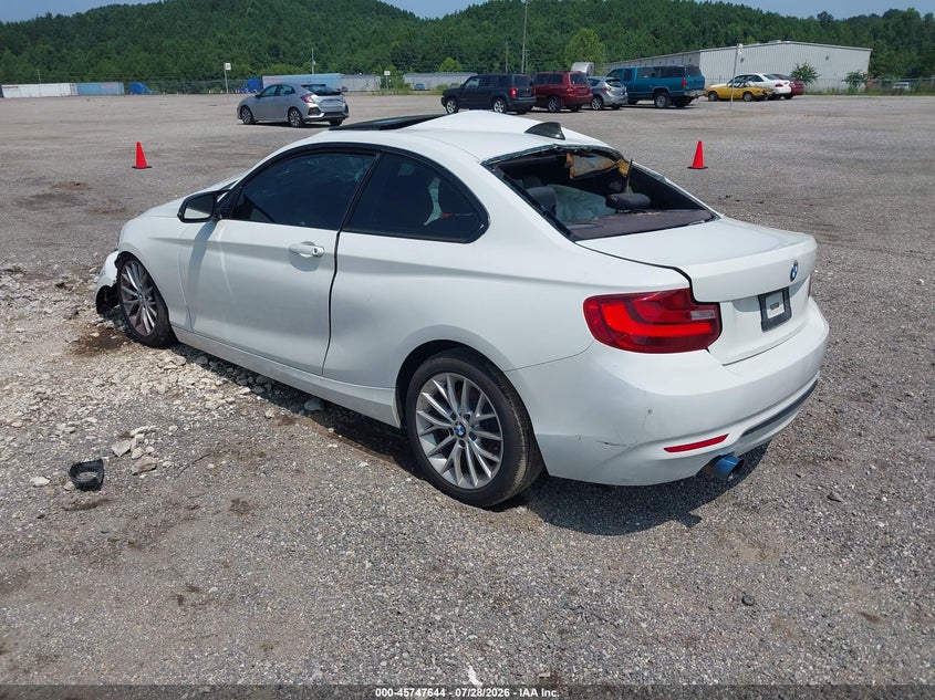 Vin: wba1g9c58gv598750, lot: 46246348, bmw 228i xdrive 20163
