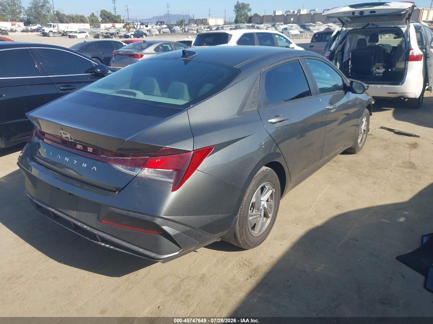Vin: kmhll4dg2su911893, lot: 46246353, hyundai elantra se 20254