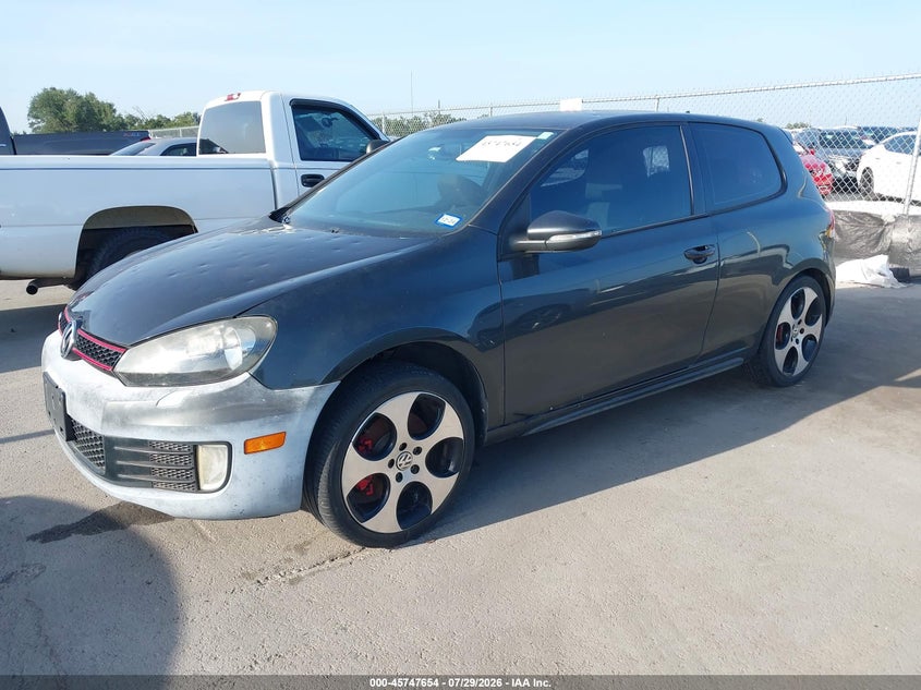 Vin: wvwev7aj0cw023285, lot: 46246358, volkswagen gti 2-door 20122