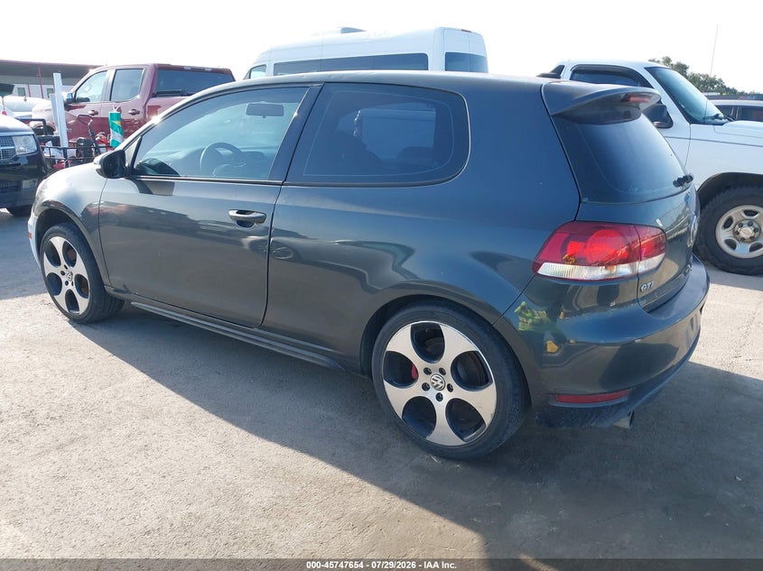 Vin: wvwev7aj0cw023285, lot: 46246358, volkswagen gti 2-door 20123