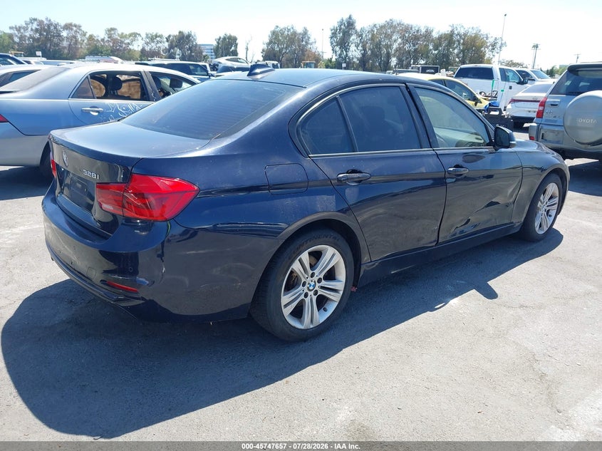 Vin: wba8e9c54gk645035, lot: 46246361, bmw 328i 20164