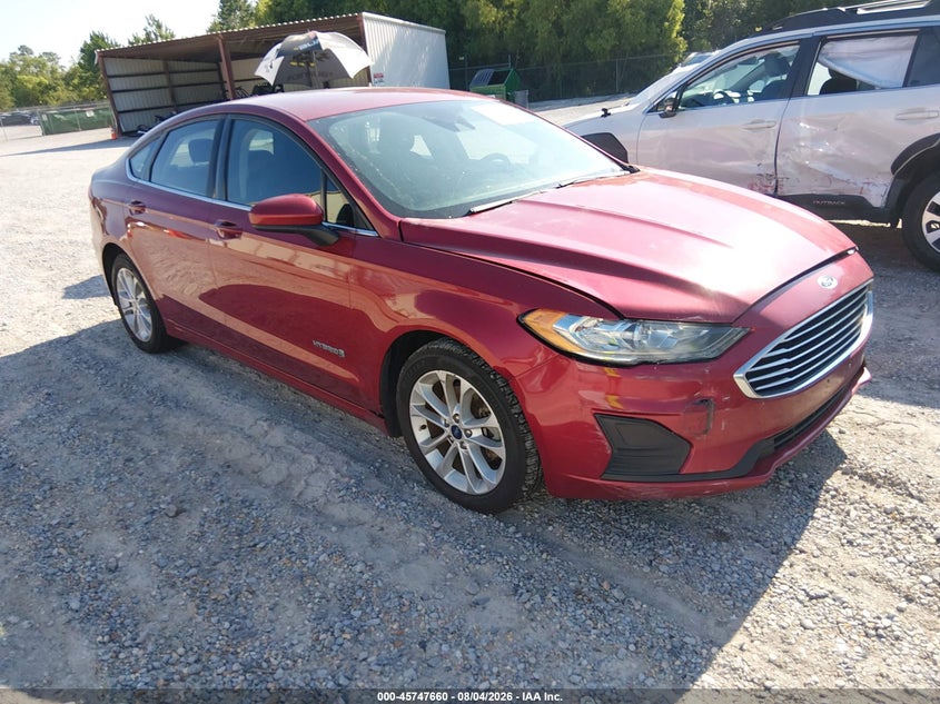 Vin: 3fa6p0lu9kr256571, lot: 46246364, ford fusion hybrid se 2019 img_1