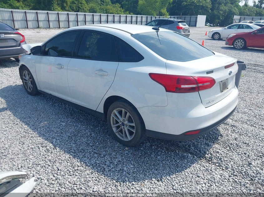Vin: 1fadp3f27hl274397, lot: 46246375, ford focus se 20173