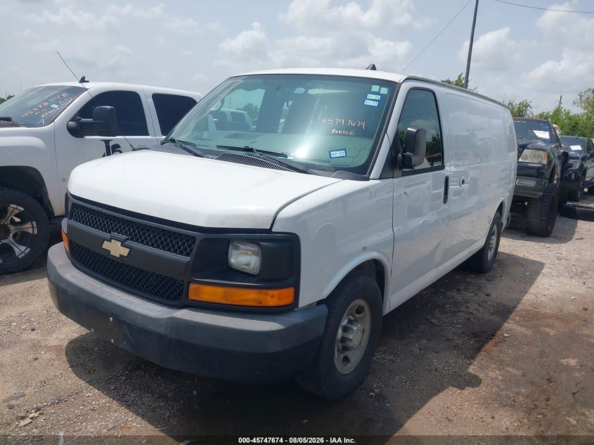 Vin: 1gcwgfcb1d1902548, lot: 46246378, chevrolet express 2500 work van 20132