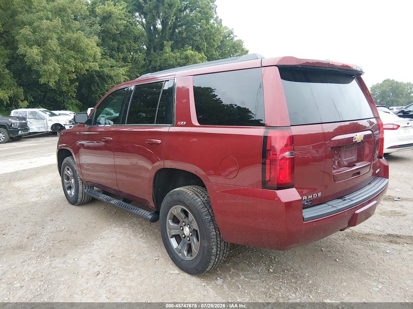 Vin: 1gnskbkc8gr453057, lot: 46246380, chevrolet tahoe lt 20163