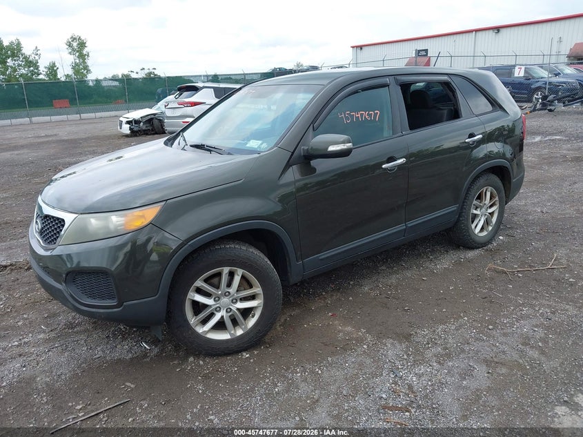 Vin: 5xykt4a1xcg189253, lot: 46246381, kia sorento lx 20122