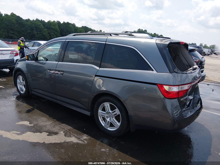 Vin: 5fnrl5h98bb062295, lot: 46246400, honda odyssey touring/touring elite 20113