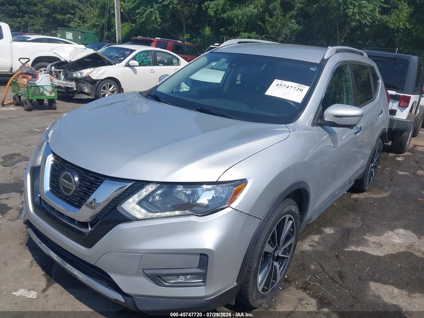 2019 Nissan Rogue, Right Rear, IAAI, VIN 5N1AT2MT3KC819268 — photo 2