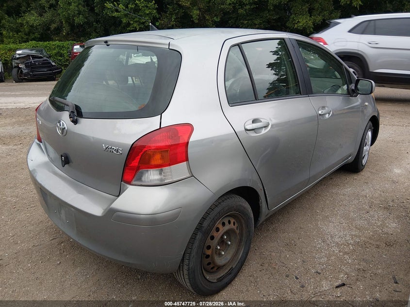2009 TOYOTA YARIS auction photo 4