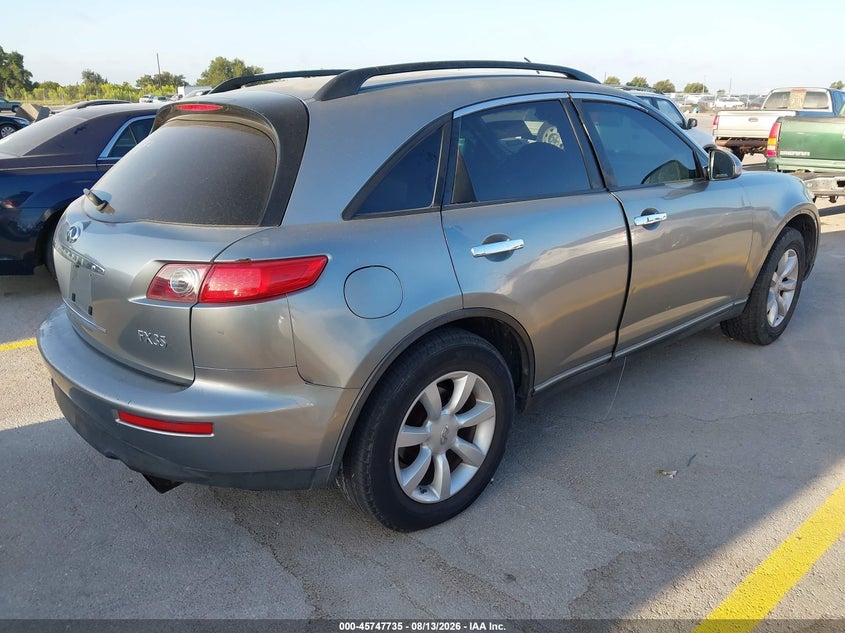 2005 INFINITI FX35 auction photo 4