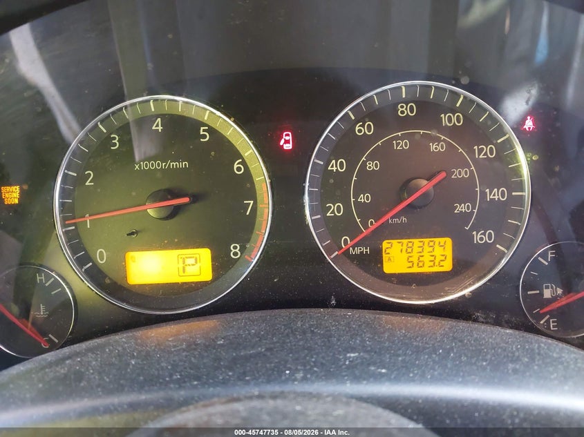 2005 INFINITI FX35 auction photo 7