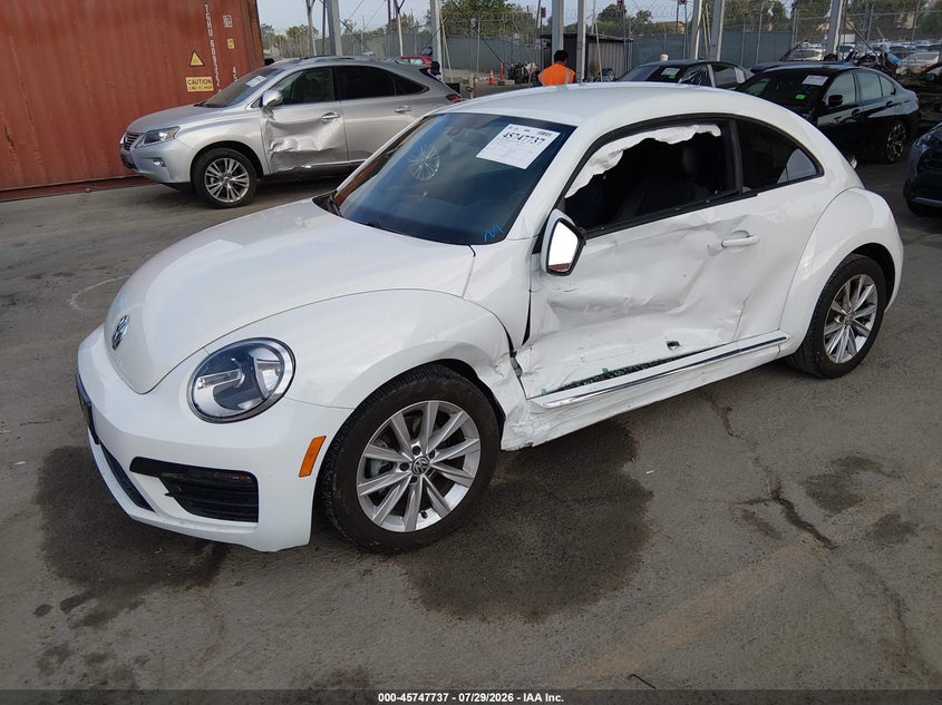Vin: 3vwfd7at6jm710127, lot: 46246441, volkswagen beetle 2.0t coast/2.0t s 20182