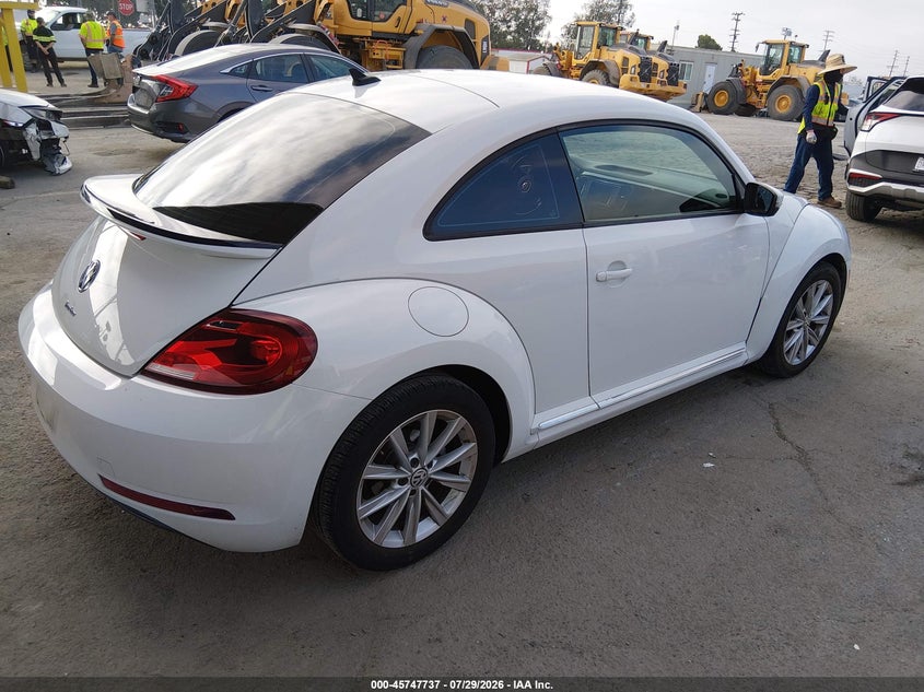 Vin: 3vwfd7at6jm710127, lot: 46246441, volkswagen beetle 2.0t coast/2.0t s 20184