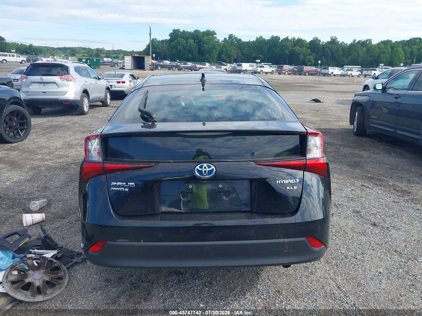 TOYOTA PRIUS 2022 VIN JTDL9MFU8N3034617