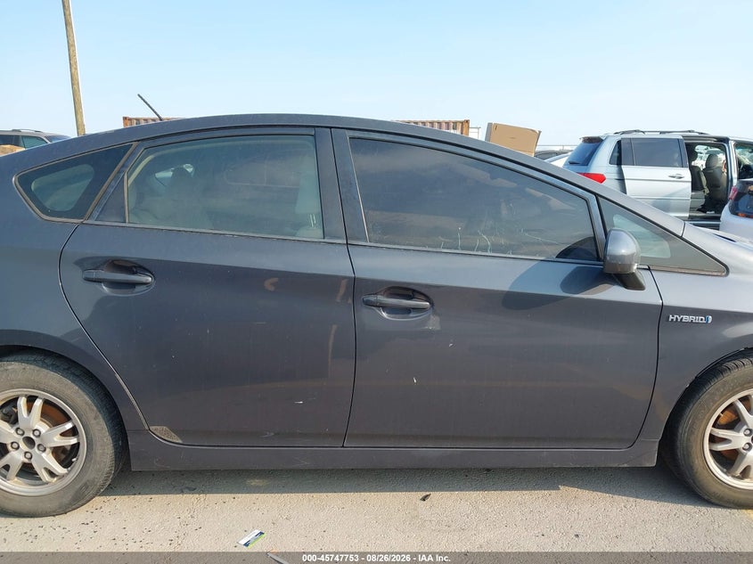 2011 TOYOTA PRIUS HATCHBACK 1.8L I-4 DOHC, VVT, 98HP