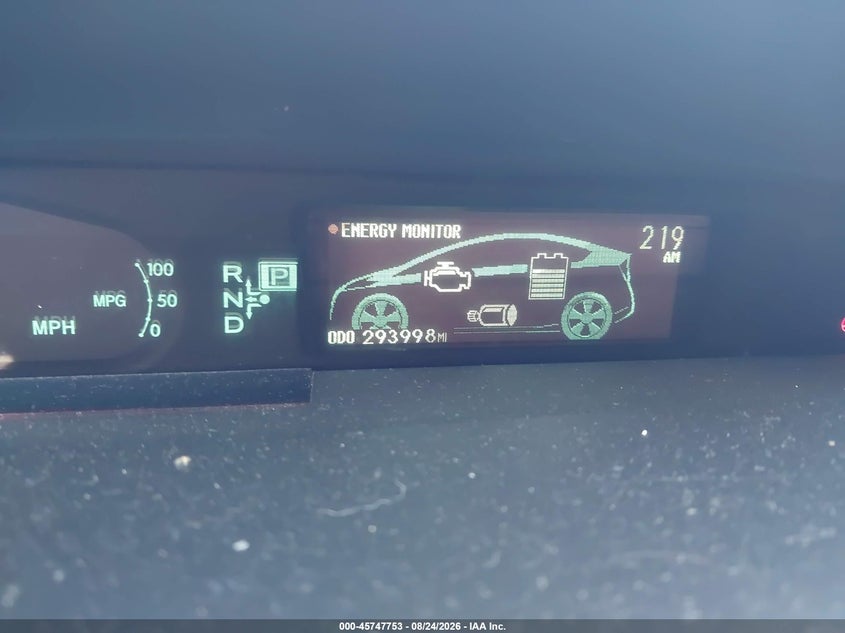2011 TOYOTA PRIUS auction photo 7