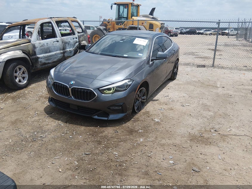 Vin: wba53ak03m7j02368, lot: 46246470, bmw 228i gran coupe sdrive 20212