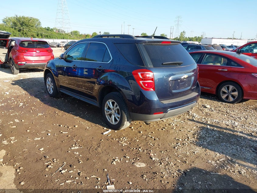 Vin: 2gnalcek0g1159999, lot: 46246475, chevrolet equinox lt 20163