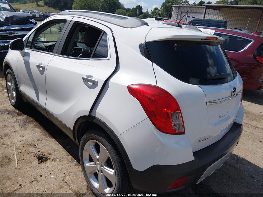 Vin: kl4cjesb6gb660039, lot: 46246476, buick encore 20163