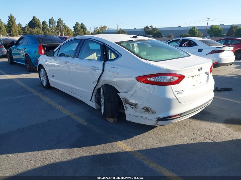 Vin: 3fa6p0pu2dr242475, lot: 46246492, ford fusion energi se luxury 20133