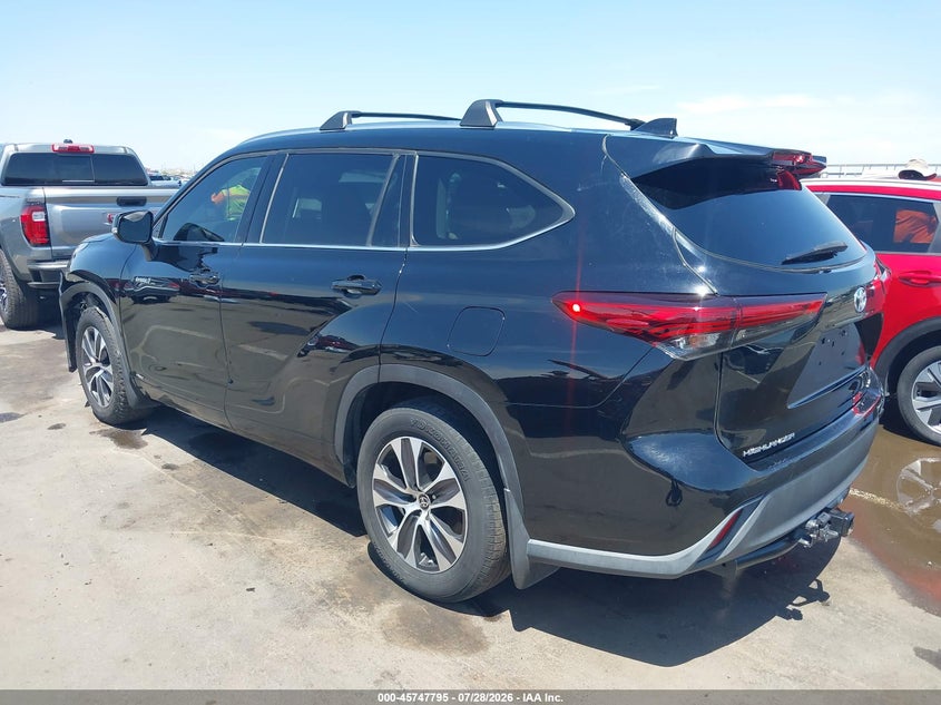Vin: 5tdgbrch3ls501898, lot: 46246499, toyota highlander hybrid xle 20203