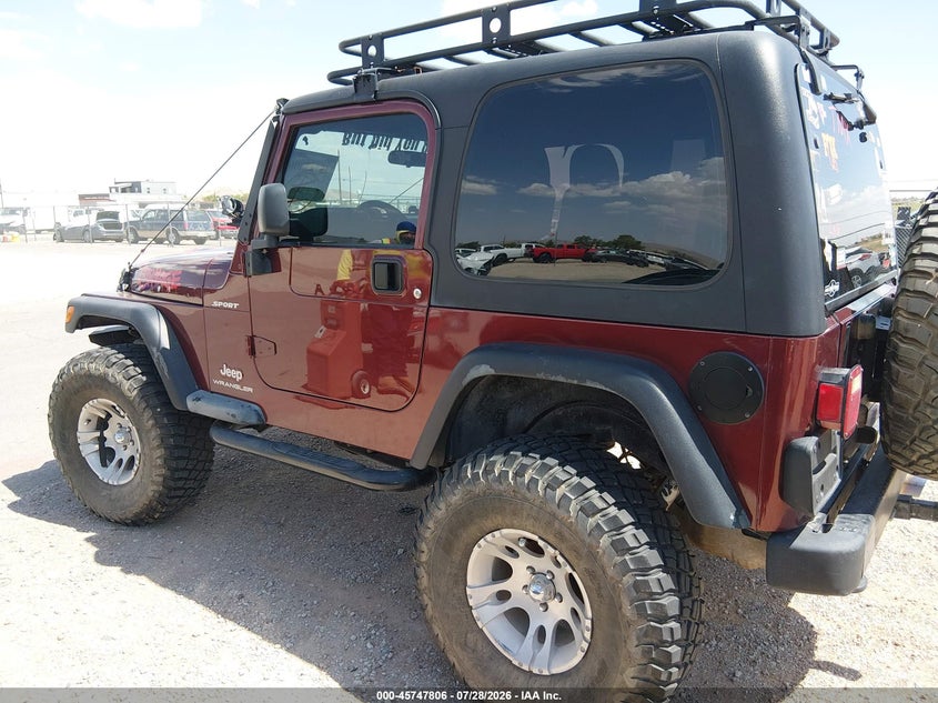 2003 JEEP WRANGLER auction photo 6