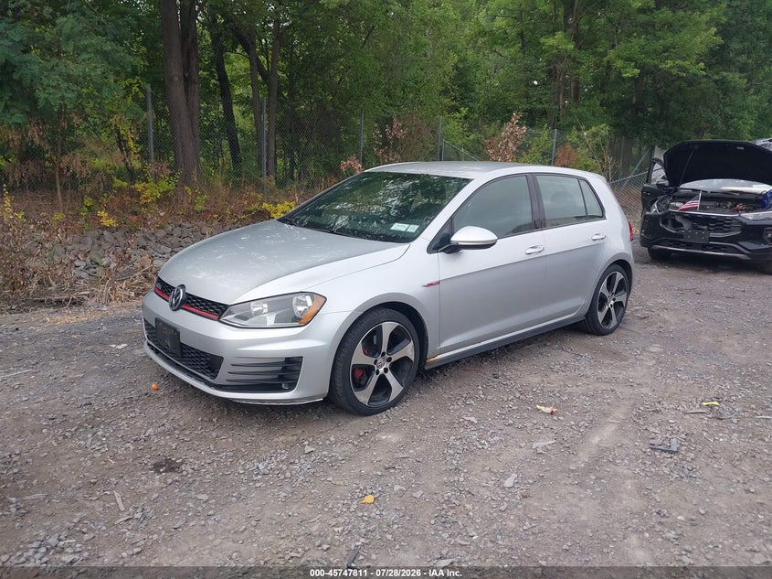Vin: 3vw4t7au9gm070619, lot: 46246515, volkswagen golf gti s 4-door 20162