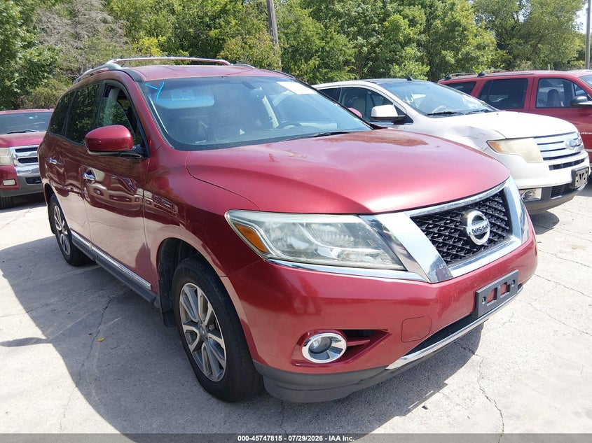 Vin: 5n1ar2mm4ec608415, lot: 46246519, nissan pathfinder sl 2014 img_1