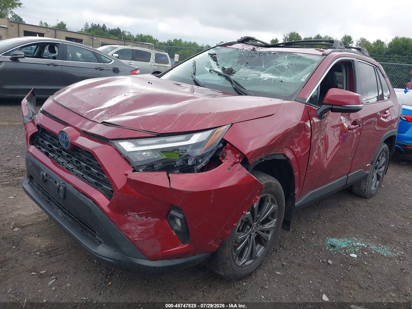 Vin: 2t3b6rfv9rw057658, lot: 46246532, toyota rav4 hybrid xle premium 20242