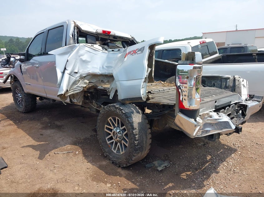 Vin: 1ft7w2bt5kec86403, lot: 46246534, ford f-250 lariat 20193