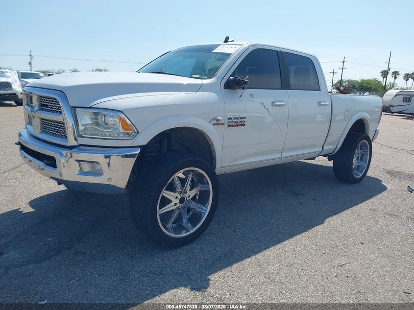 Vin: 3c6ur5flxhg559494, lot: 46246543, ram 2500 laramie  4x4 6'4 box 20172
