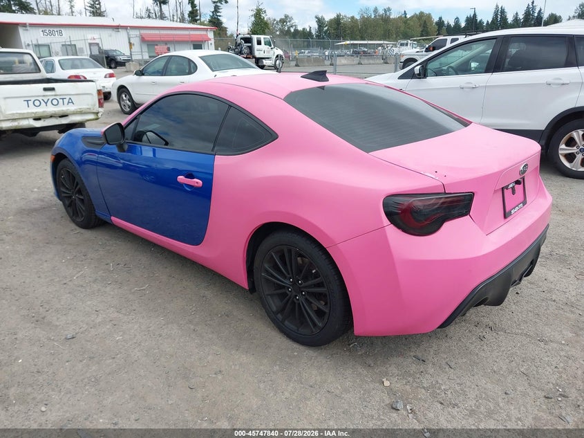 Vin: jf1zcac19d2607541, lot: 46246544, subaru brz limited 20133