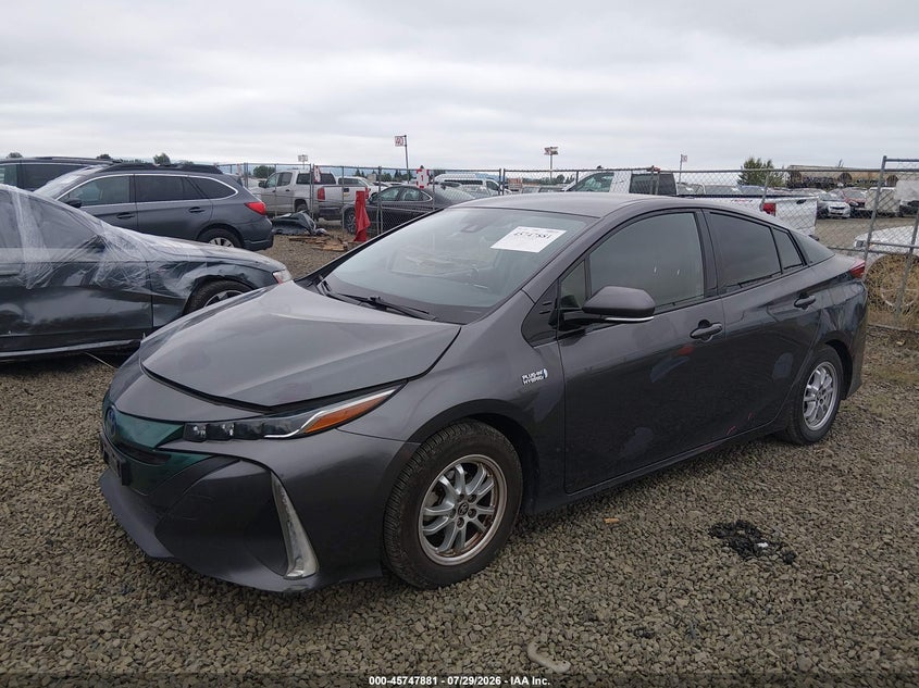 Vin: jtdkarfpxk3118329, lot: 46246603, toyota prius prime premium 20192