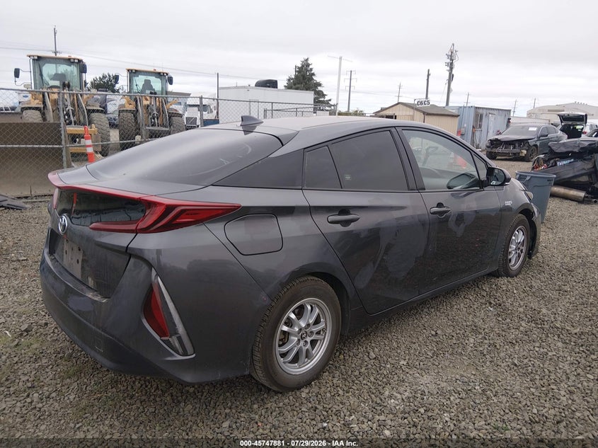 Vin: jtdkarfpxk3118329, lot: 46246603, toyota prius prime premium 20194