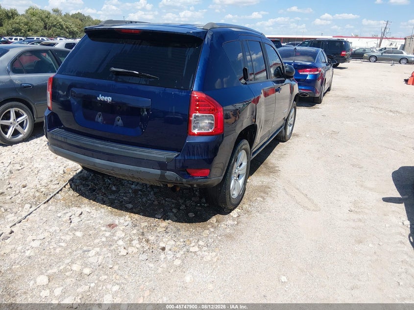 Vin: 1c4njcba0cd622511, lot: 46246622, jeep compass sport 20124